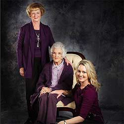 Relaxed and natural family portrait captured in our Auckland photography studio